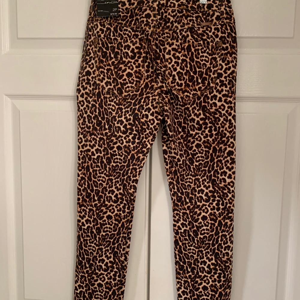 New Soft Leopard Inc. Jeans 2 Petite